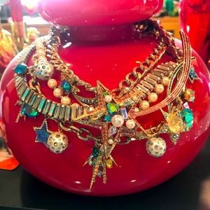 Betsey Johnson Retired Stargazer Star Necklace NWT